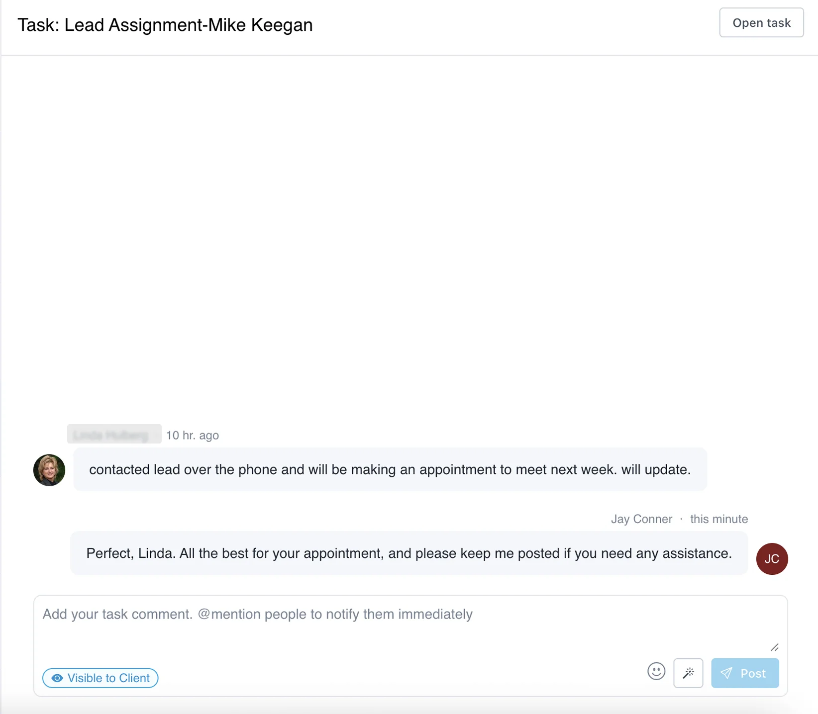 Portal Client Feedback 1